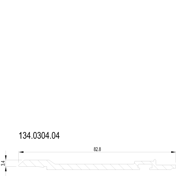 [134.0304] SEALING PROFILE Reynaers