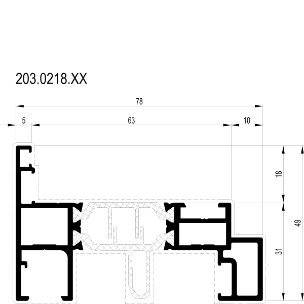 [203.0218] Зовнішня рама Reynaers