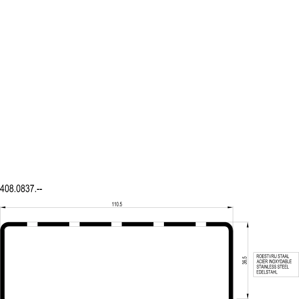 [408.0837] COVER GRID Reynaers