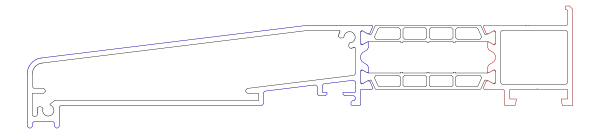 [K528693] Віконний відлив 170 мм Aluprof