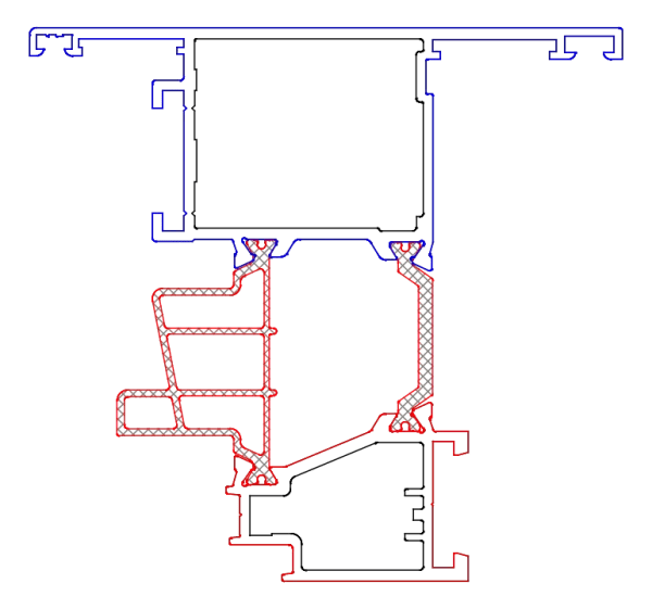 [K520463] Стулка віконна 26,5 мм Aluprof