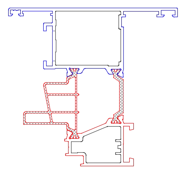 [K520467] Стулка віконна 26,5 мм Aluprof