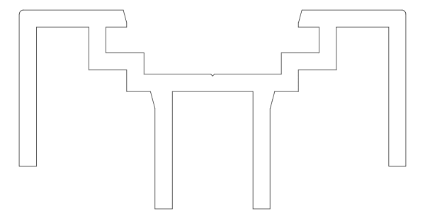 [K440180] Профіль монтажний Aluprof