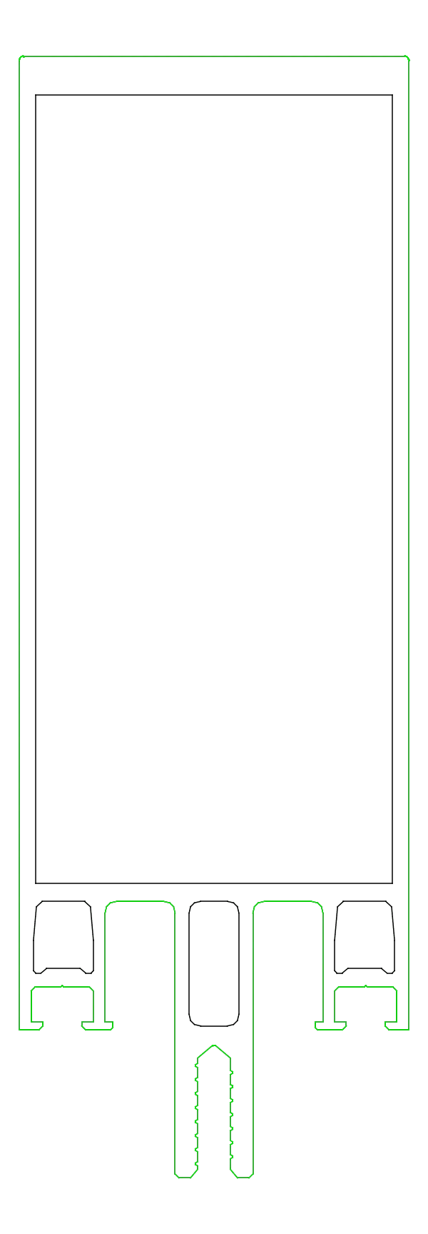 [K440264] Стійка 125 мм Aluprof