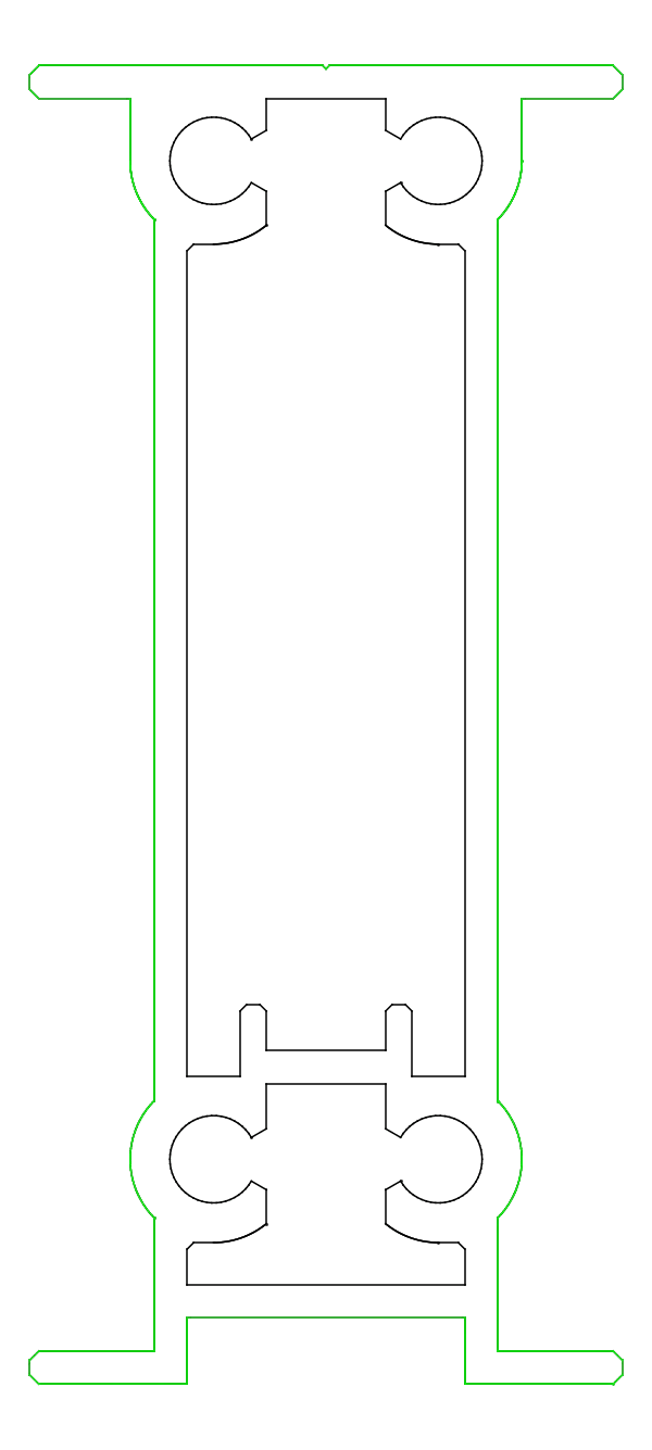 [K440324] Зміцнення стійки 99,7 мм Aluprof