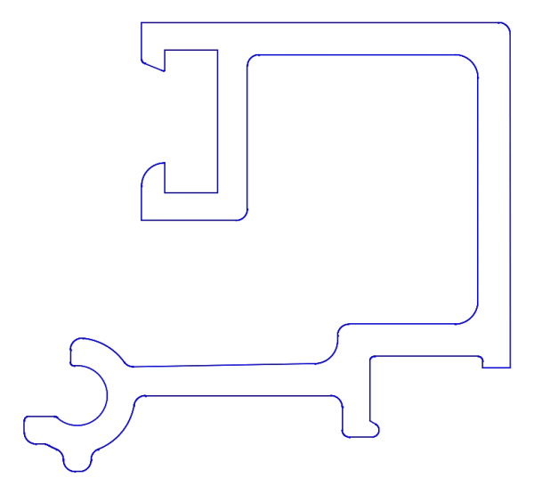 [K434530] Штапик 16 мм Aluprof