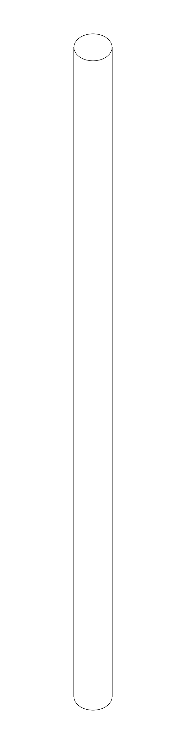 [80353132] Стрижень М8x2000 мм Aluprof