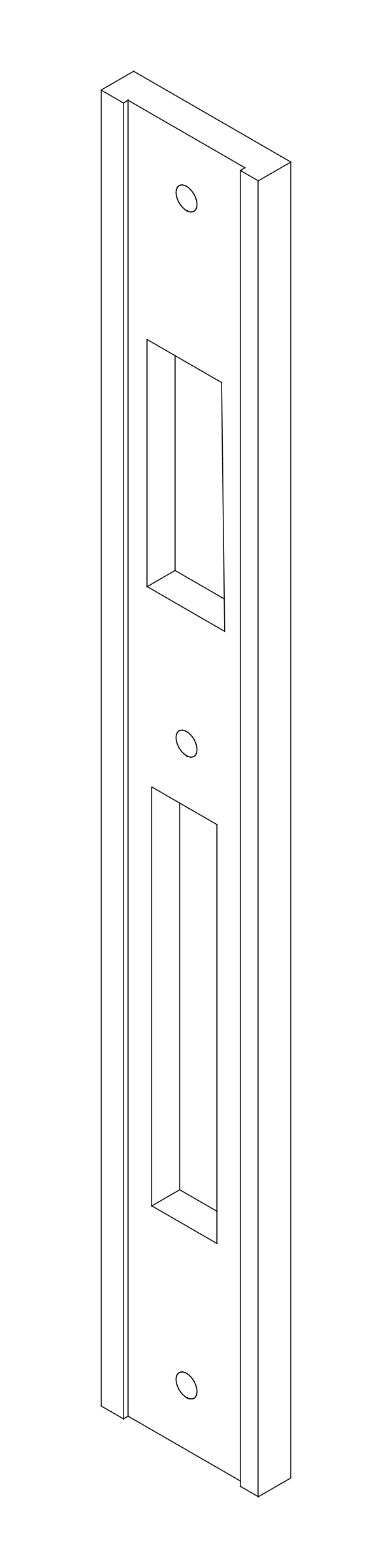 [80435098] Підкладка 245x33,8x7 мм Aluprof