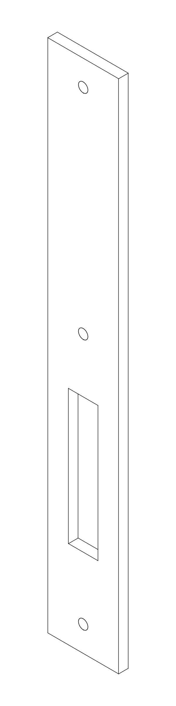 [80435101] Підкладка 245x33,8x4,6 мм Aluprof