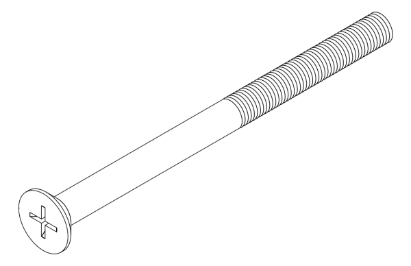[7110L332] Гвинт М6x110 мм Aluprof