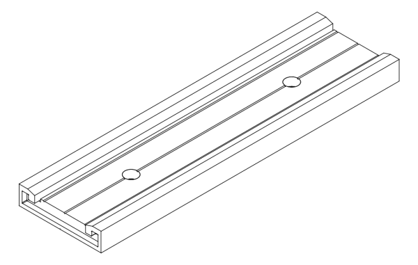 [80135325] Крепіжний комплект, короткий (L=130 мм) Aluprof