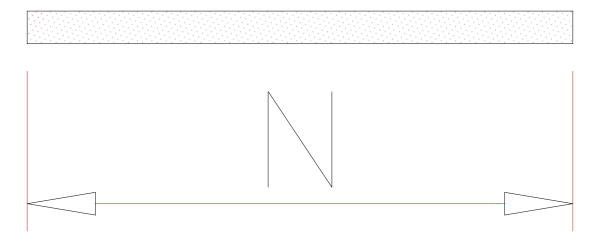[120617] Стрічка бутилова 40x1,5 мм Aluprof