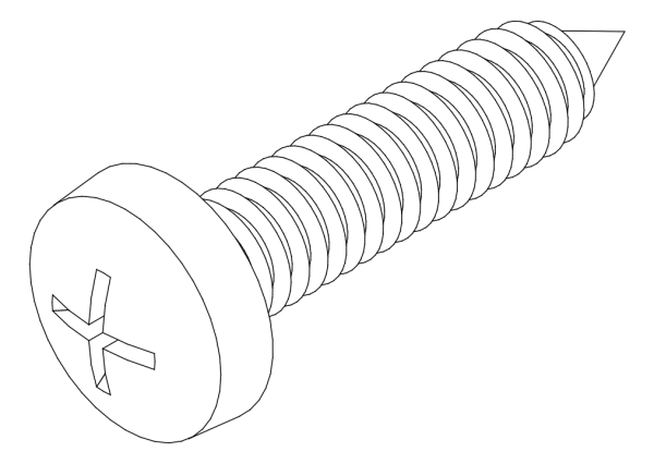 [87252405] Шуруп 4,2x19 mm Aluprof
