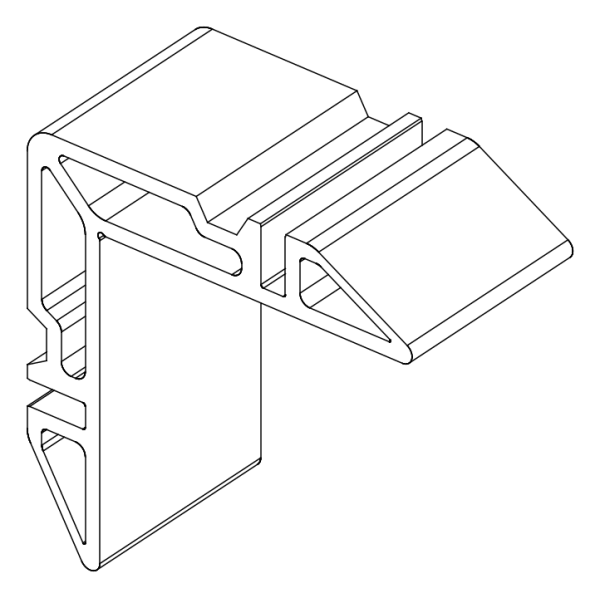 [80124257] Кутник 14,9x41 мм Aluprof