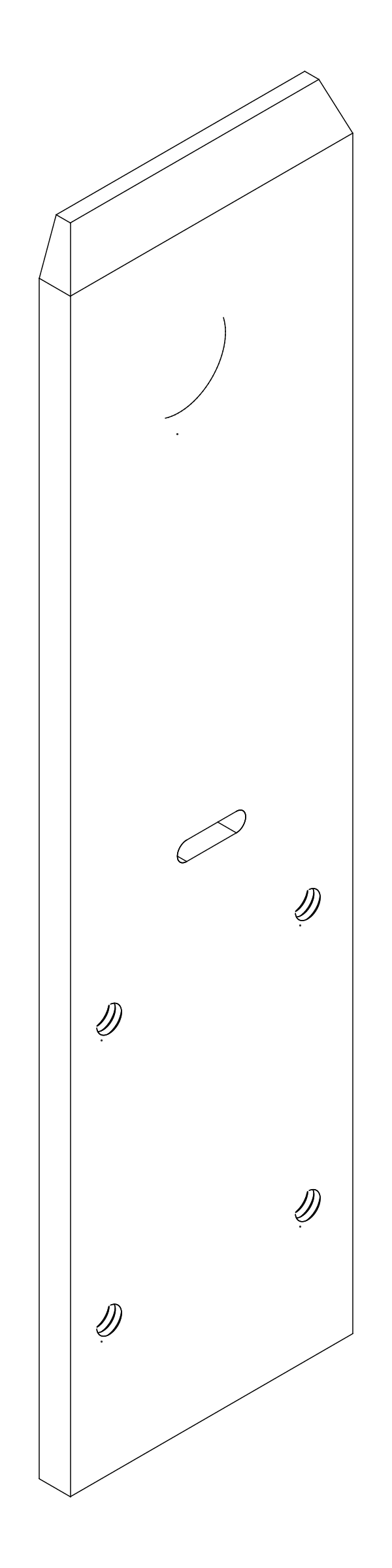 [80322112] Планка сталева 91x10x350 мм Aluprof