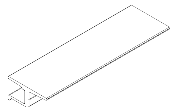 [80126131] Підскляний кронштейн 31,5x100 мм Aluprof