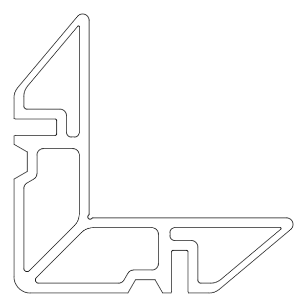 [80124452] Кутник 22,9x7,2 мм Aluprof