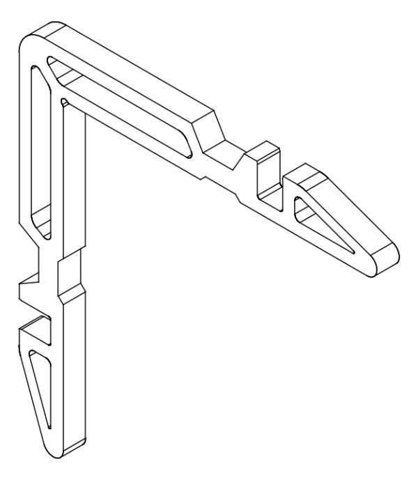 [80124353] Кутник 8,9x4,5 мм Aluprof