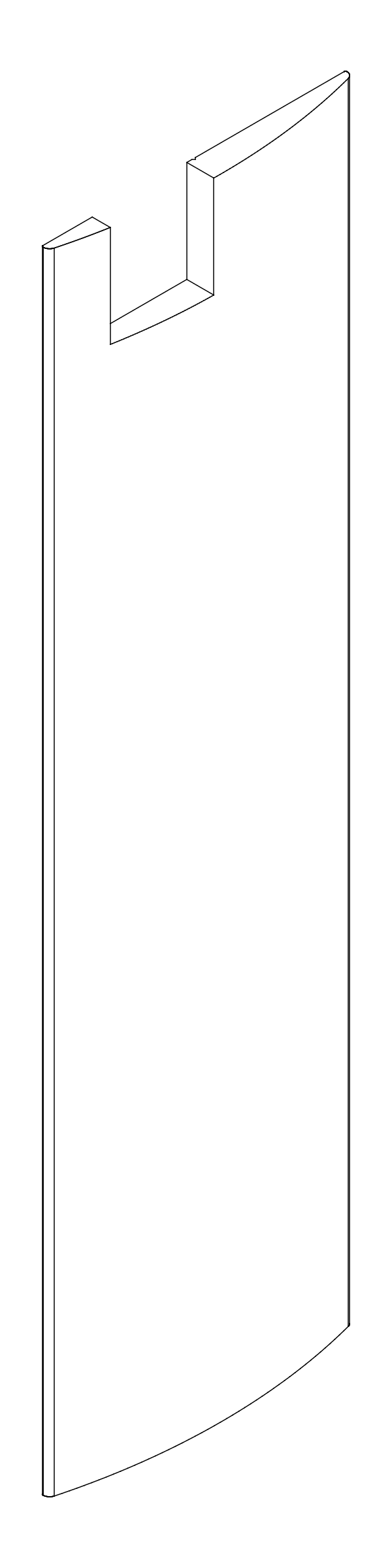 [80135901] Маскуюча 45x160 мм Aluprof