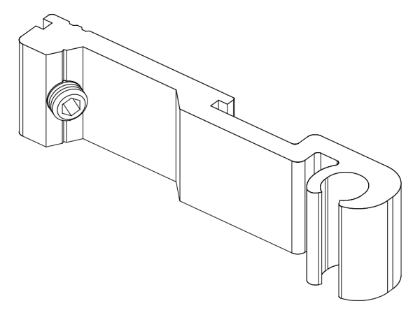 [80199940] З'єднувач з гвинтом (80199930 + 80372507) Aluprof