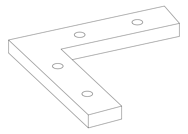 [80122405] Кутник 135x30x12 мм Aluprof