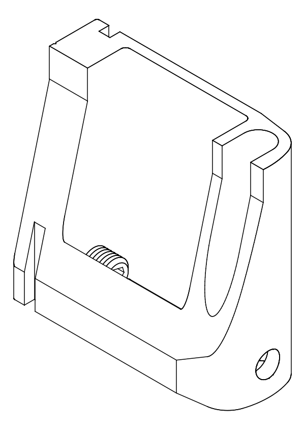 [80122384] З'єднувач з гвинтом (80122378 + 80372710) Aluprof
