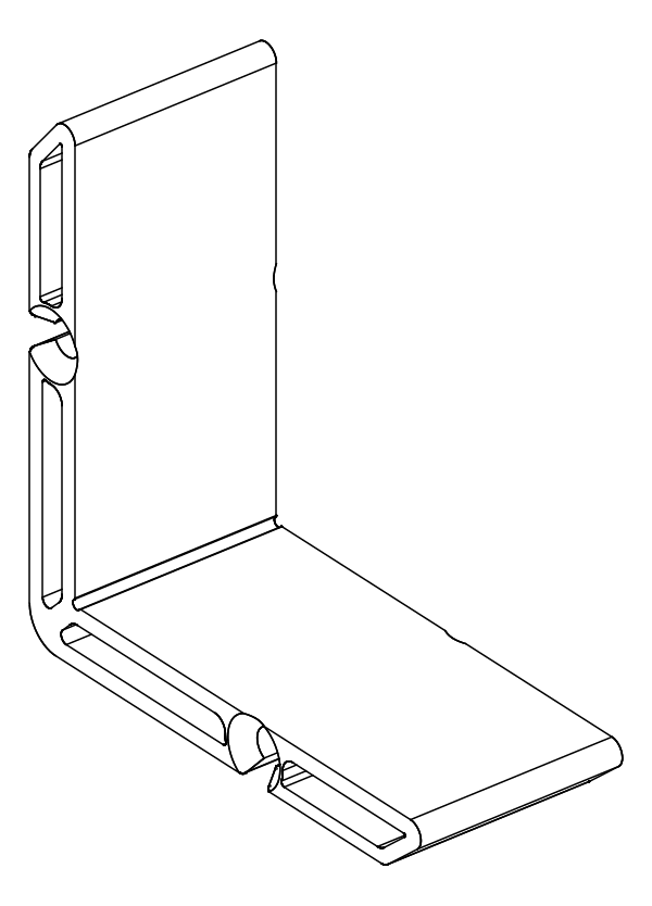 [80157078] Кутник 8,7x31 мм Aluprof
