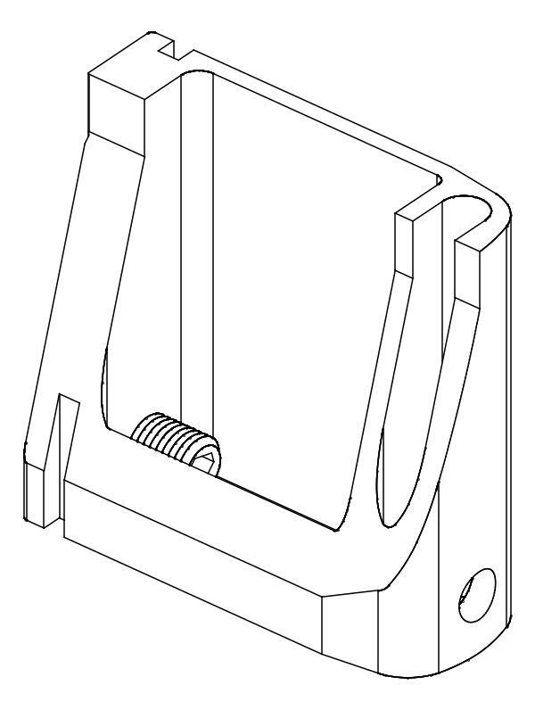 [80122441] З'єднувач с гвинтом (80122435 + 80372710) Aluprof