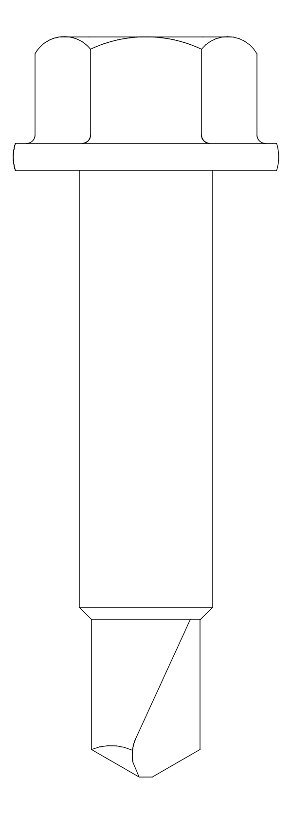 [7415P607] Болт 5,5x25 мм Aluprof