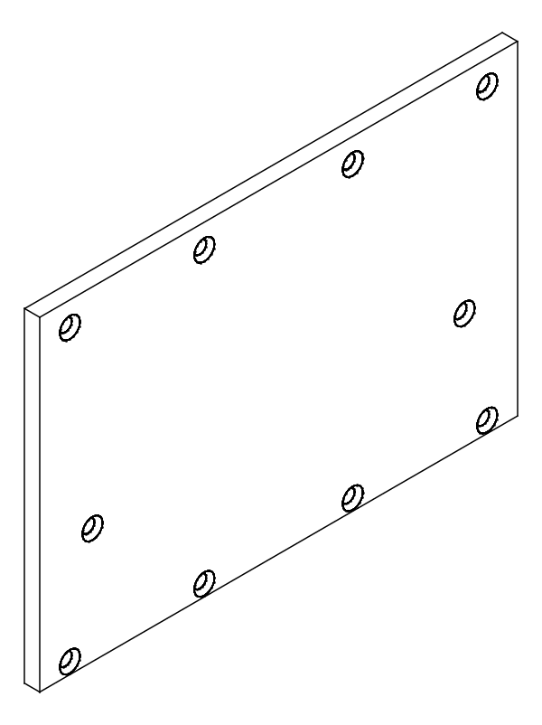 [80158030] Маскуюча 190x129 мм Aluprof
