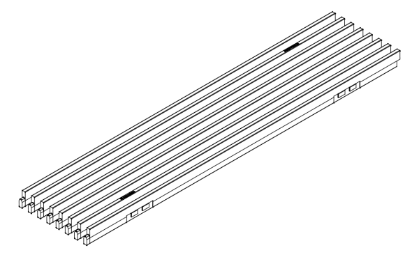 [80013018] Маскуюча 108x498 мм Aluprof