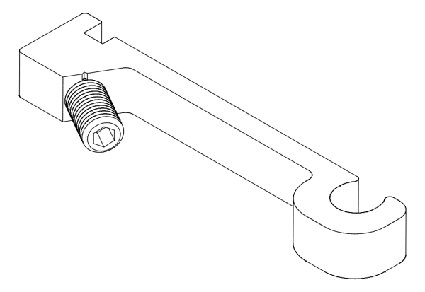[80122522] З'єднувач з гвинтом (80122512 + 80372507) Aluprof