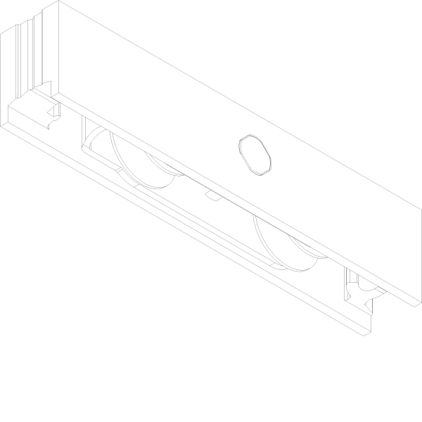 [021.1177] DOUBLE ROLLER NOT ADJUSTABLE 120KG Reynaers