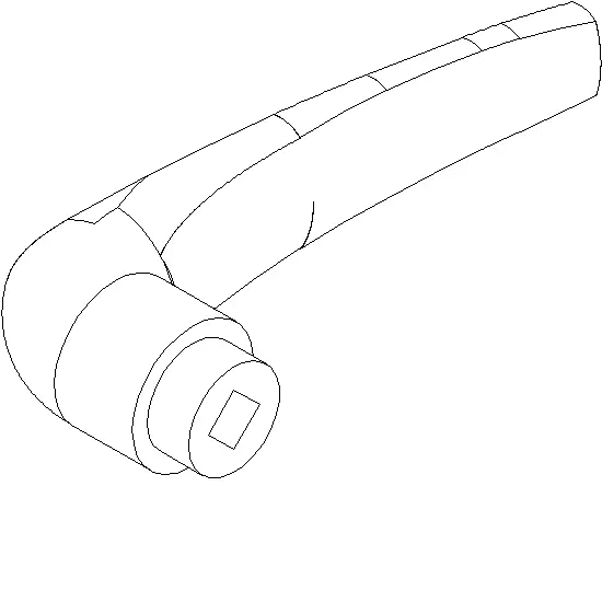[021.2267] HANDLE WITH DETACHABLE GRIP Reynaers