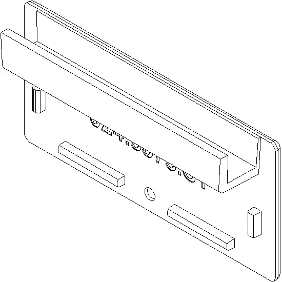 [024.5575] FINISHING PIECE SWING DOOR Reynaers