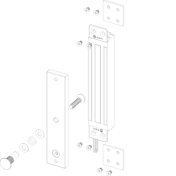 [025.5031] ELECTROMAGNETIC LOCK Reynaers