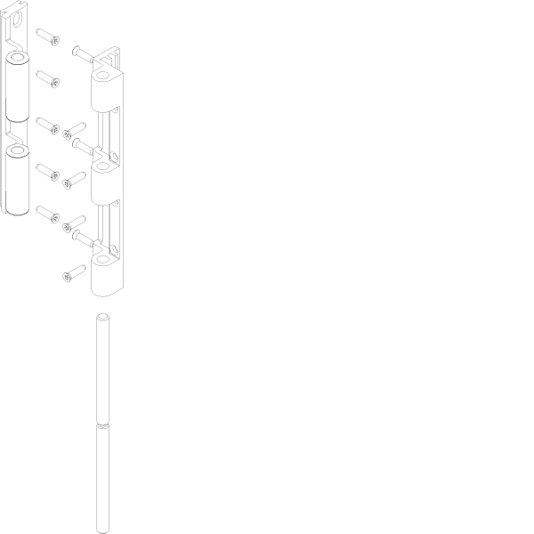 [060.7852] HINGE SIDE SH FH>2200 FG>200KG Reynaers