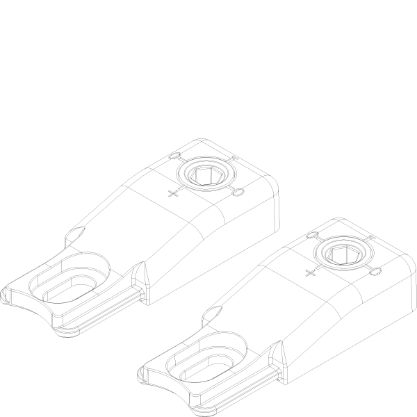 [060.8100] HINGE ADJUSTER +3 -1.5 мм Reynaers