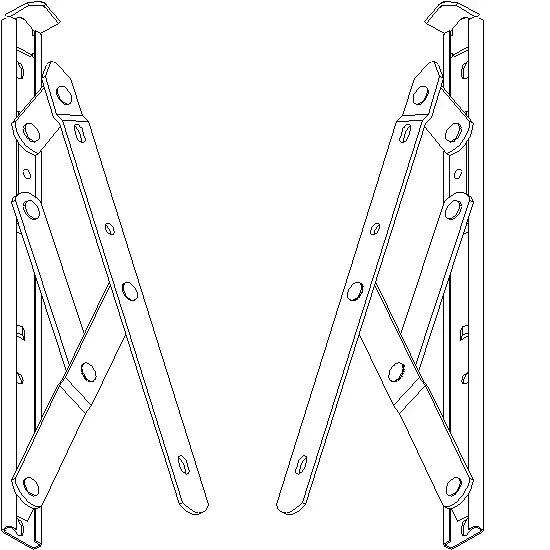 [060.8282] "FRICTION STAYS 260 мм 10"" MAX 16KG" Reynaers