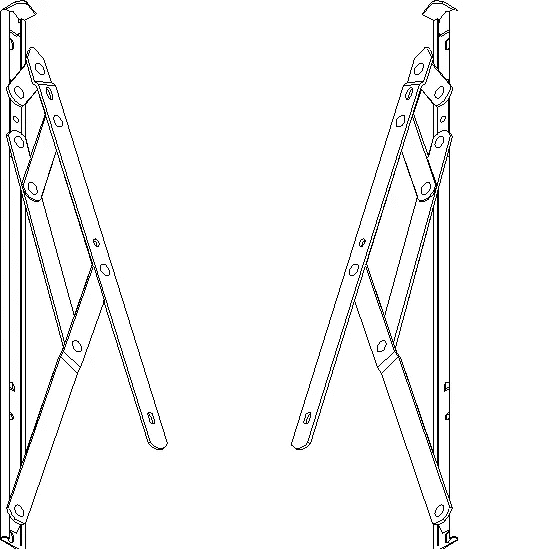 [060.8284] "FRICTION STAYS 412 мм 16"" MAX 21KG" Reynaers