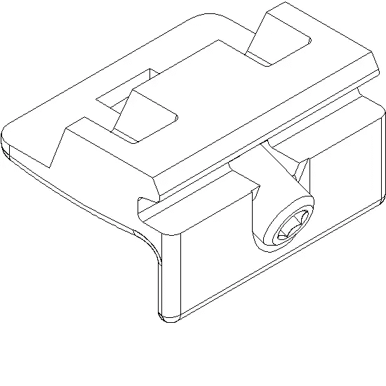 [060.8398] LOCK PLATE FB>1250 мм Reynaers