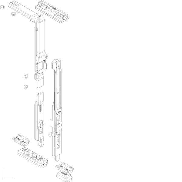 [060.8652] BASIC SET TUTI 2 VENTS Reynaers
