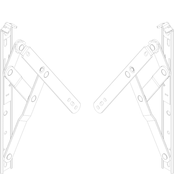 [060.8843] side hung friction stay 254 мм 280 мм - 550 мм Reynaers