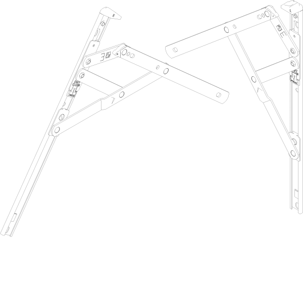 [060.8964] "FRICTION STAY SH 311 мм 12"" 22KG EGRESS" Reynaers