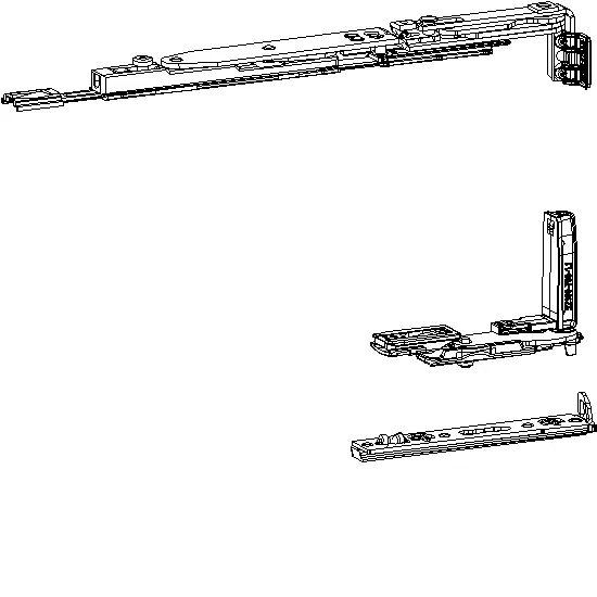 [060.9011] HINGE SIDE TUTI RIGHT 460<FB<670 Reynaers