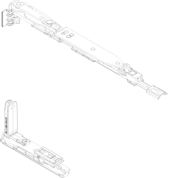 [060.9210] HINGE SIDE TITU LEFT 450<FB<670 Reynaers