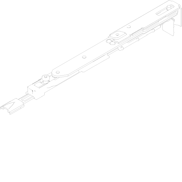 [060.9454] TOP HINGE TITU RIGHT 460<FB<670 Reynaers