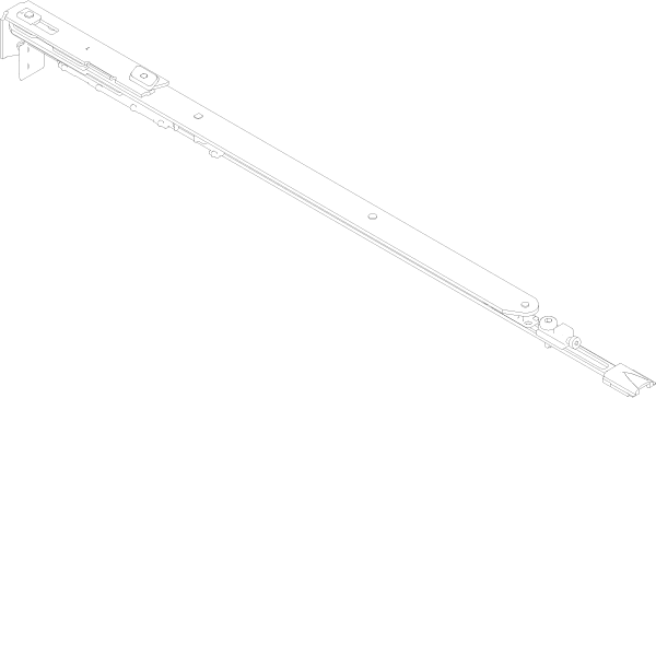 [060.9455] TOP HINGE TITU LEFT 671<FB<1300 Reynaers