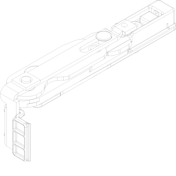 [060.9500] FRICTION STAYS SH LEFT 400<FB<1400 Reynaers
