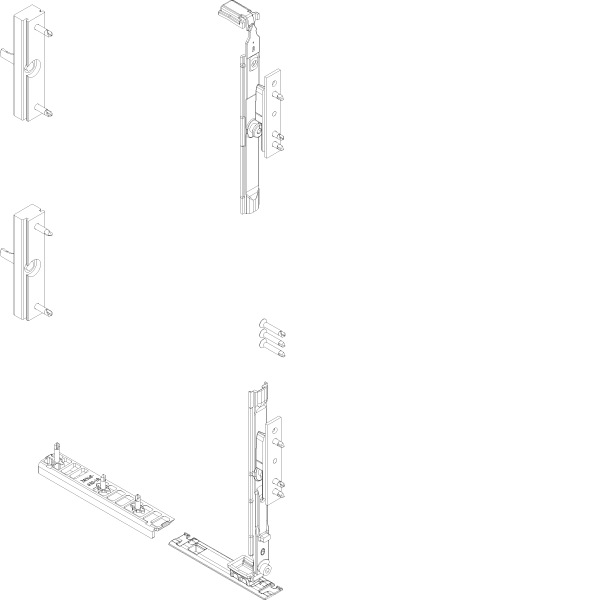 [060.9625] HANDLE SIDE SH/BH BURGLAR PROTECTION Reynaers